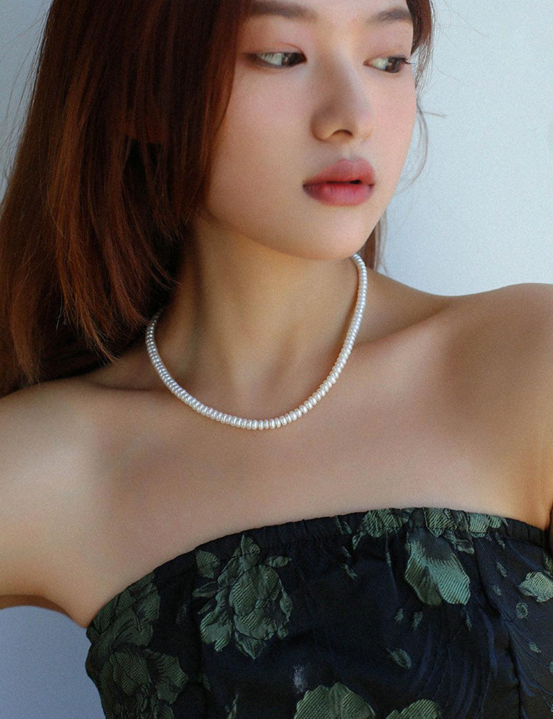 Baroque Pearl Beaded Necklace - Gembea Jewelry