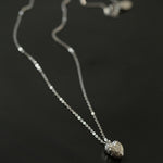 Irregular Heart Pendant Necklace-Gembea Jewelry