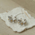 S925 Silver Little Daisy Earrings