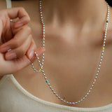 Spring Heartbeat Gold Beans Necklace