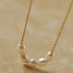 Simple Smile Freshwater Pearl Necklace