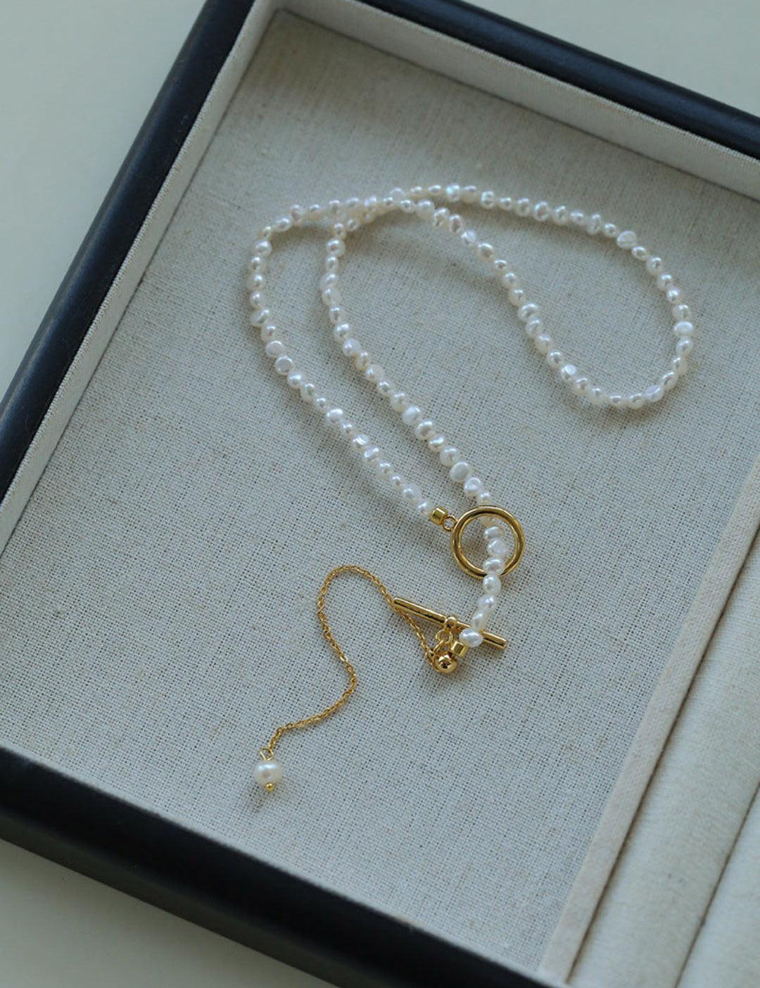 Shaped Freshwater Pearl Necklace - Gembea Jewelry
