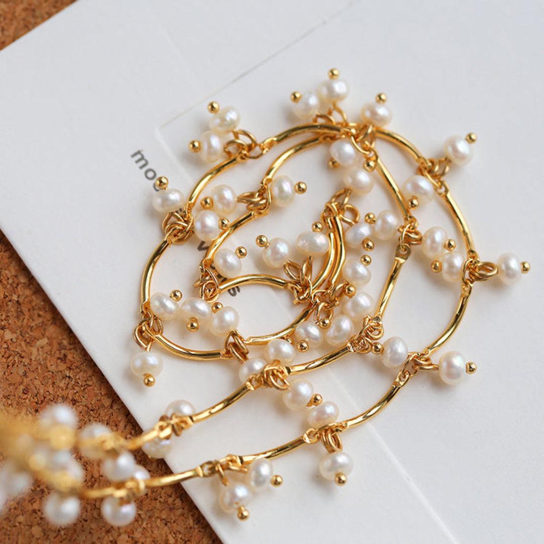 Cherry Freshwater Pearl Necklace - Gembea Jewelry