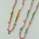 Gembea Jewelry Heart-shaped Colored Tourmaline Necklace