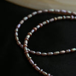 Natural Colorful Baroque Pearl Beaded Necklace