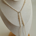 Spring Heartbeat Series Long Pearl Necklace