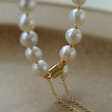 Magnetic Buckle Crepe Pearl Bracelet