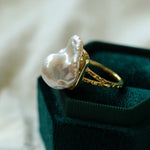 Baroque Pearl Ring