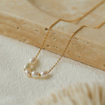 Simple Smile Freshwater Pearl Necklace