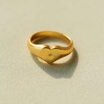 Luna Luxe Series Heart Ring