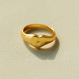 Luna Luxe Series Heart Ring