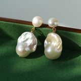 Baroque Pearl Drop Earrings