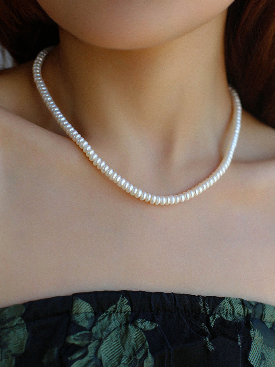 Baroque Pearl Beaded Necklace