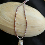 Natural Colorful Baroque Pearl Beaded Necklace