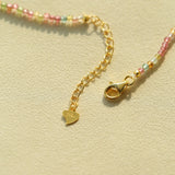 Spring Heartbeat Series Colorful Necklace