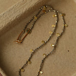 Bohemian-style Hand-woven Natural Stone Necklace