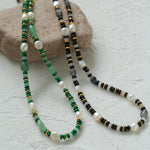 Gembea Jewelry Irregular Colored Natural Stone Necklace