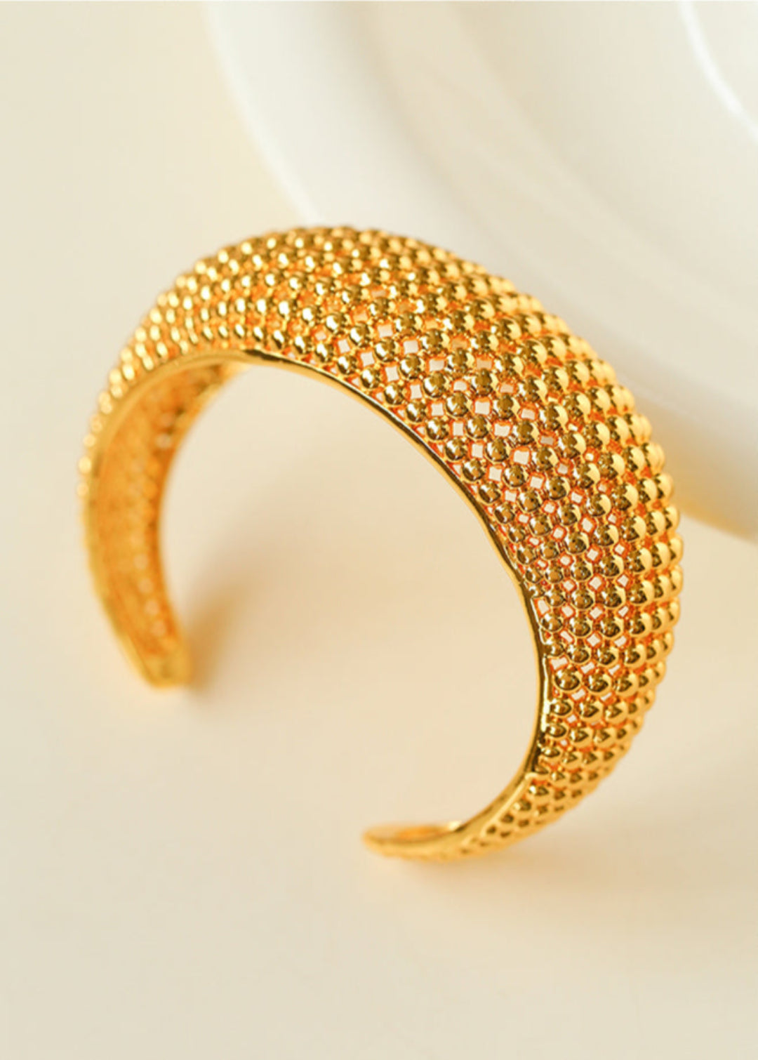 Hollow Wide Metal Bangle Bracelets