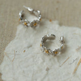 S925 Silver Little Daisy Earrings