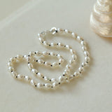 Baroque Rice Pearl Beaded Necklace