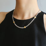 Athena Old Coin Chain Necklace