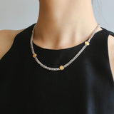 Athena Old Coin Chain Necklace