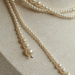 Spring Heartbeat Series Long Pearl Necklace