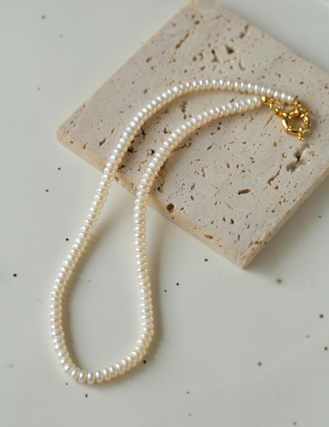 Baroque Pearl Beaded Necklace - Gembea Jewelry