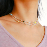 Spring Heartbeat Gold Beans Necklace