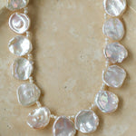 Natural Baroque Petal Pearl Necklace