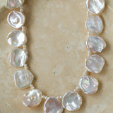 Natural Baroque Petal Pearl Necklace