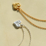 Luna Luxe Series Heart Chain Necklace