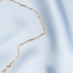 OT Buckle Love Baroque Pearl Chain Necklace - Gembea Jewelry