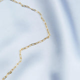OT Buckle Love Baroque Pearl Chain Necklace - Gembea Jewelry