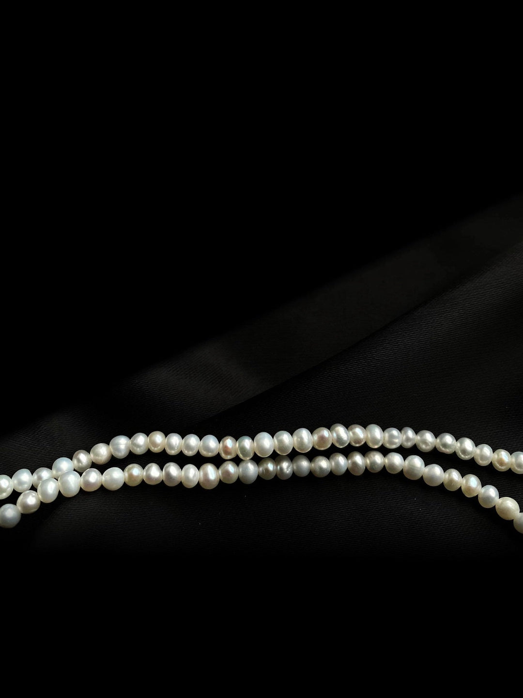 OT Gold Ball Pendant Pearl Beaded Necklace gembea jewelry