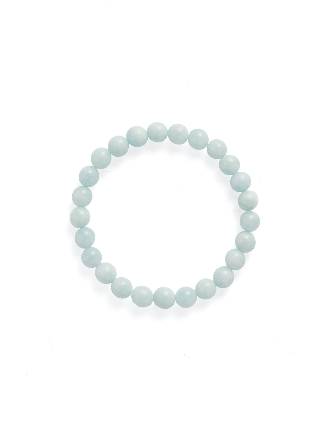 Ocean Breeze Aquamarine Beaded Bracelet gembea jewelry