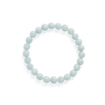 Ocean Breeze Aquamarine Beaded Bracelet gembea jewelry