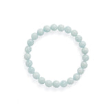 Ocean Breeze Aquamarine Beaded Bracelet gembea jewelry