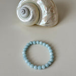 Ocean Breeze Aquamarine Beaded Bracelet gembea jewelry