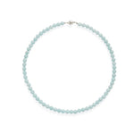 Ocean Breeze Aquamarine Beaded Necklace gembea jewelry