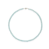 Ocean Breeze Aquamarine Beaded Necklace gembea jewelry
