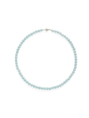 Ocean Breeze Aquamarine Beaded Necklace gembea jewelry