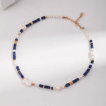 Gembea Jewelry Lazuli Days Series Ocean Pulse Necklace