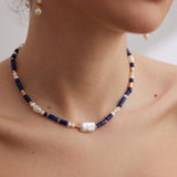Gembea Jewelry Lazuli Days Series Ocean Pulse Necklace