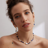 Gembea Jewelry Lazuli Days Series Ocean Pulse Necklace