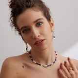 Gembea Jewelry Lazuli Days Series Ocean Pulse Necklace