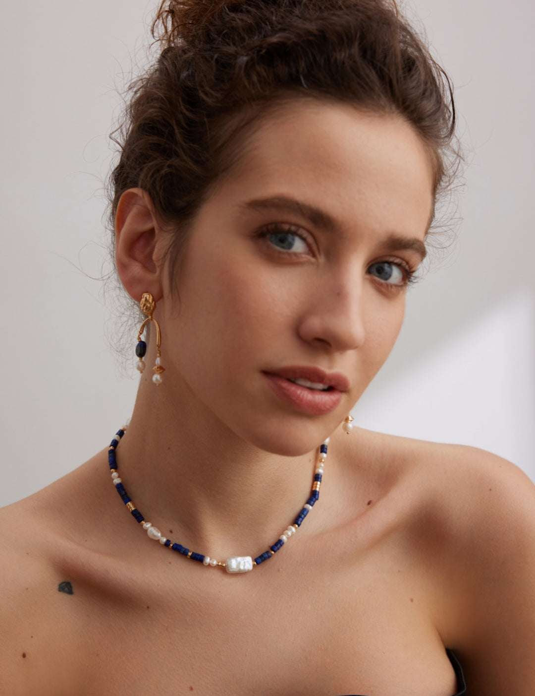 Gembea Jewelry Lazuli Days Series Ocean Pulse Earrings