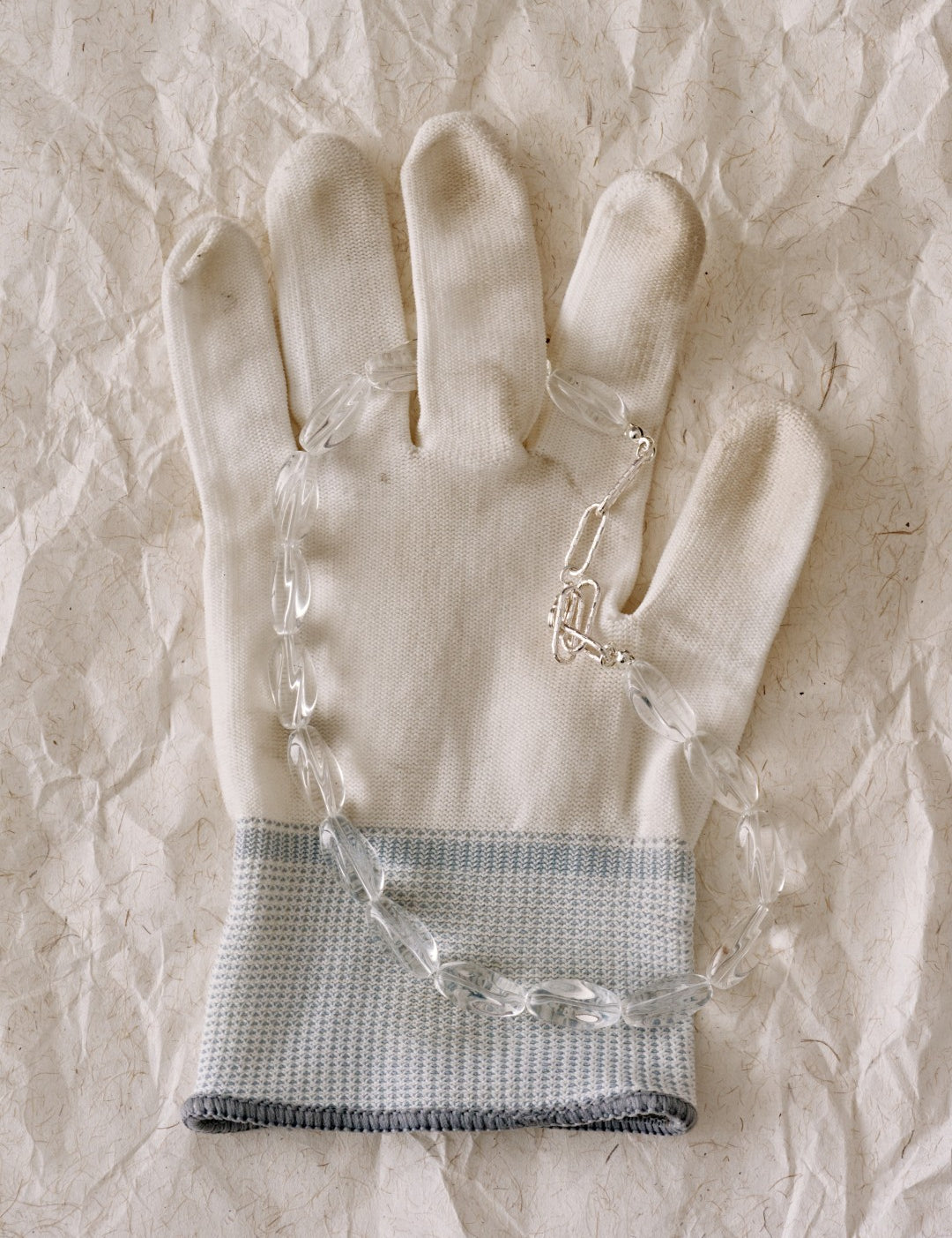 Oval Artificial Crystal Beaded Necklace GEMBEA JEWELRY