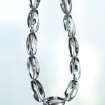 Oval Artificial Crystal Beaded Necklace GEMBEA JEWELRY