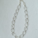 Oval Artificial Crystal Beaded Necklace GEMBEA JEWELRY